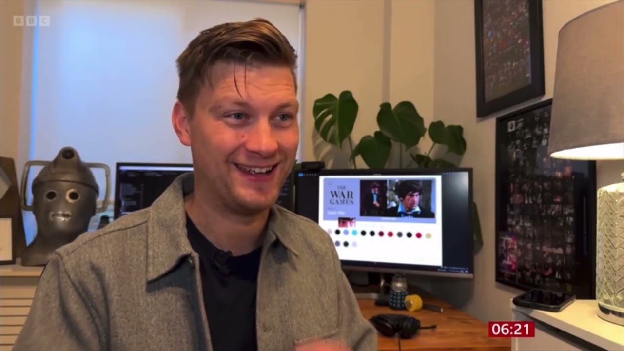 Doctor Who: The War Games in Colour on BBC Breakfast