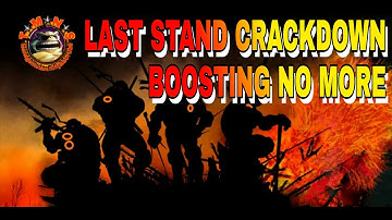 BOOSTING FIX INCOMING - LAST STAND GETTING FIXED TOMORROW - THE DIVISION