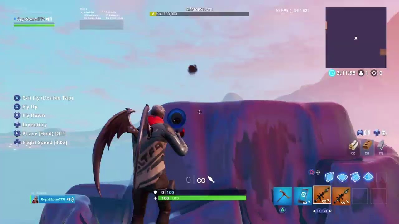 Trying to learn how to thanos ramp rush Fortnite - YouTube