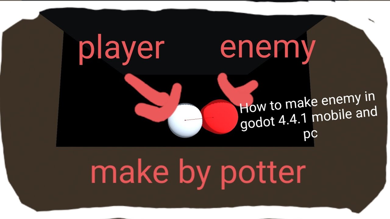 How to make enemy ai in godot 4.4.1 mobile and pc - YouTube