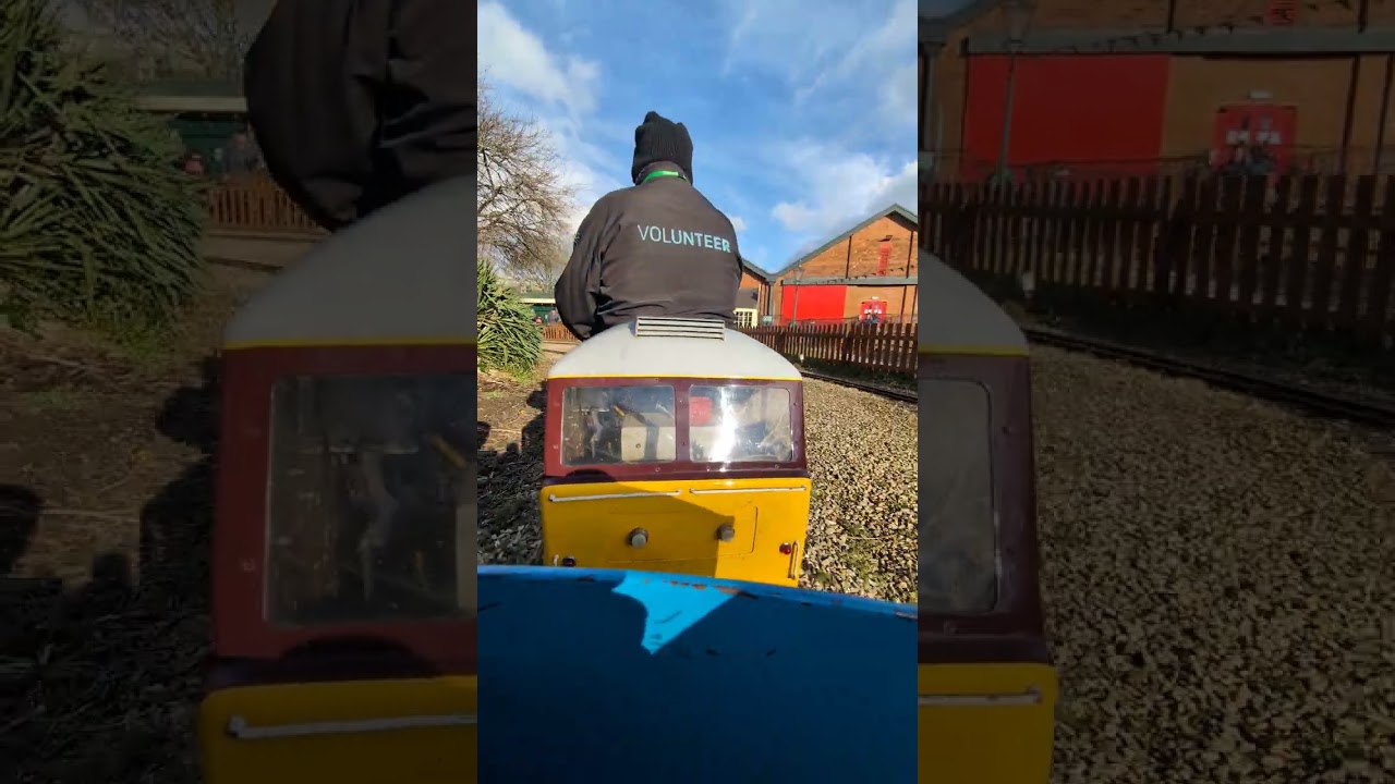 Full journey of the miniature railway at Yorks national railway museum