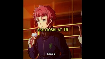 Thumbnail of sae at 16 💅🤡 vs sae at 19 ☠️ #bluelock #rin #bluelockedit #sae #anime #edit #bluelockanime #animee