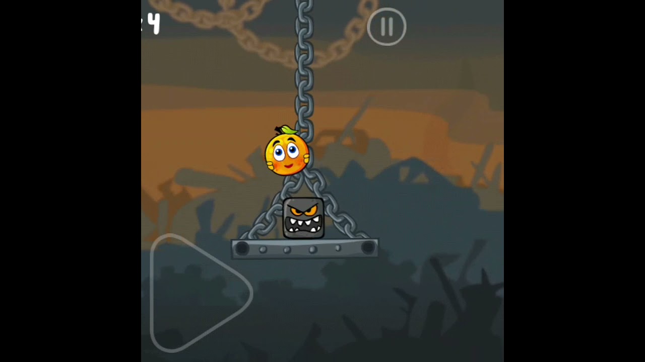 Red Ball 4 - Level 42 with C. Orange Ball 