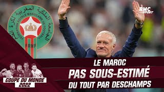 Équipe de France : Deschamps ne sous-estime pas le Maroc et ne se voit pas déjà en finale