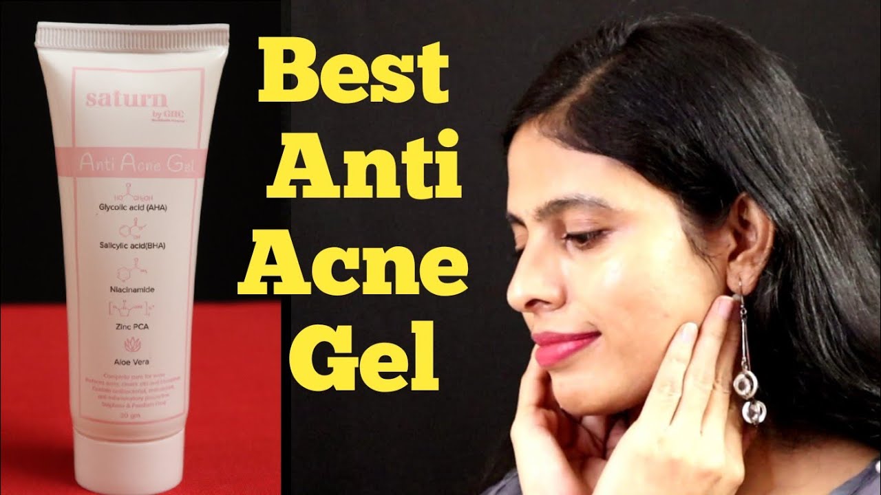 Saturn by GHC Anti Acne Face Gel Fights Active Acne & Reduces Acne Scars Nikgoals YouTube