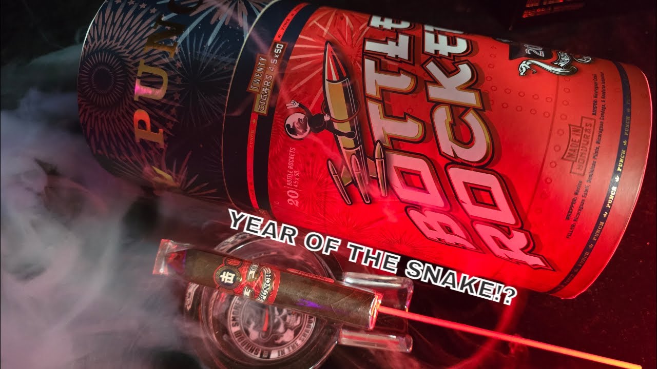 Punch Limited Edition Bottle Rockets year of the Snake cigarlife
