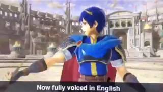 Marth is fully voiced in English