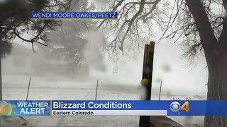 I-70 Closed During Blizzard On Eastern Plains