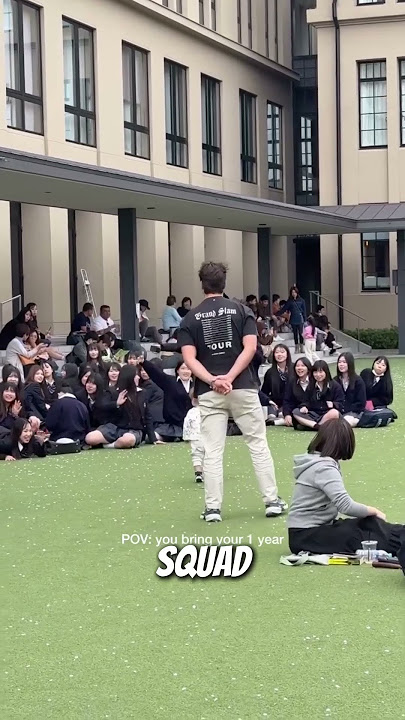 Japanese Students See a Baby for the First Time ❤️