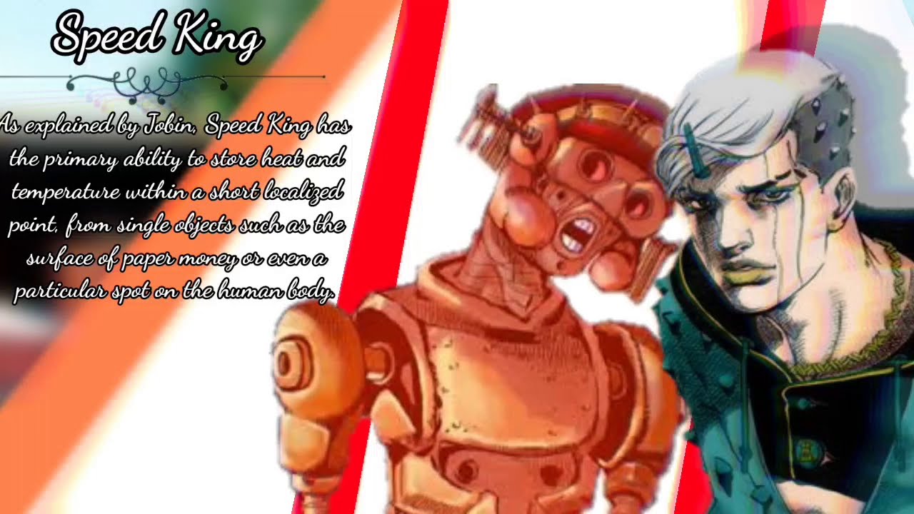 wallpapers Speed King Jojo Ability youtube