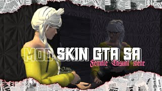 SHARE ‼️ SKIN FEMALE CASUAL WEAR STYLE FIVEM | GTA SA | ANDROID