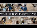 WHOLE HOUSE CLEAN WITH ME/ EXTREME CLEANING MOTIVATION/MESSY HOUSE/ JUBARA