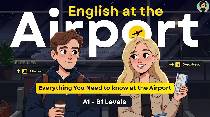 Learn Airport English ✈️ | Full English Conversation for Travel Practice thumbnail