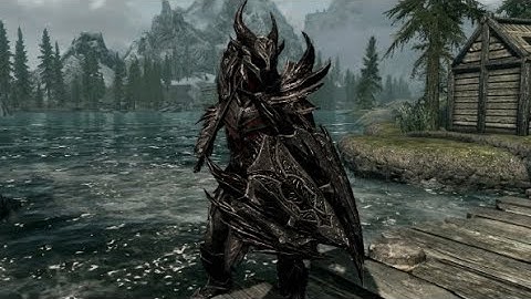 Skyrim How To Get The Daedric Plate Armor HD