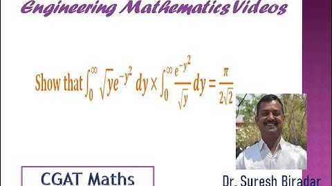 Evaluation of improper integral by converting into Gamma function 2