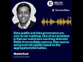Manish Sood Data Quality and Governance