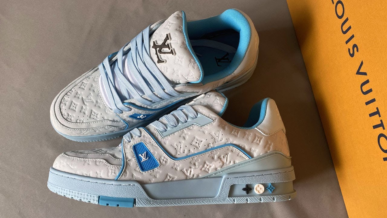 コラボ◆送料込【Louis Vuitton】By タイラー LV トレイナーblue Louis Vuitton By Tyler, The Creator LV Trainer Blue Review