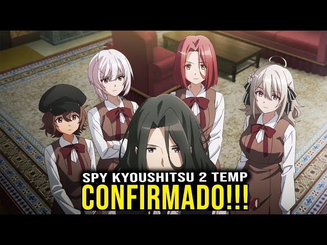 Spy Kyoushitsu: 2ª Temporada Oficialmente Confirmada! Estreia em Julho! -  Aniply