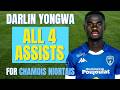 Darlin Yongwa ALL 4 ASSISTS FOR CHAMOIS NIORTAIS FC Skills Highlights 