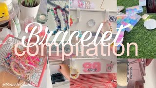 Bracelet video compilation || bracelet TikTok || #fypシ #bracelet #business #preppy