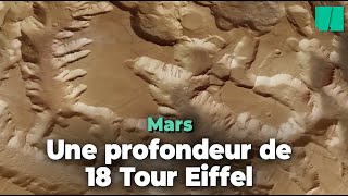 Sur Mars, le Grand Canyon version XXL