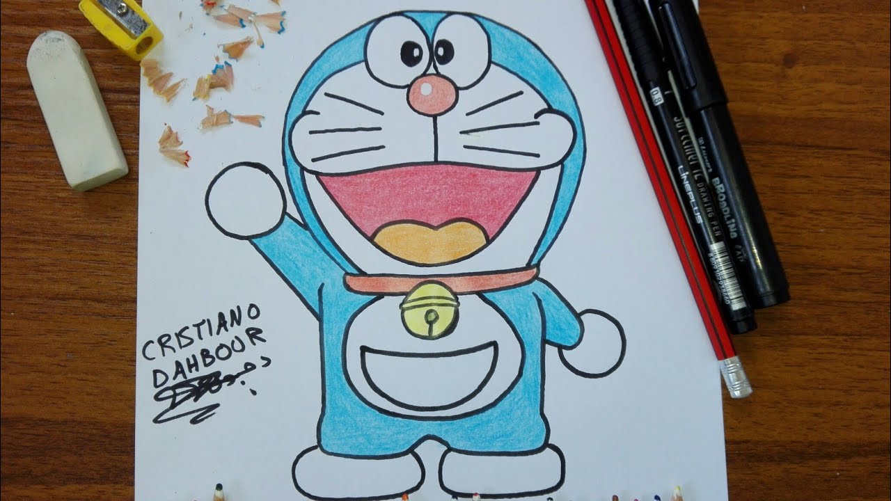 رسم شيزو من أنمي دورايمون Doraemon Youtube