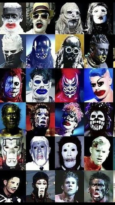 Wes Borland All Faces Makeup #wesborland #limpbizkit #mekup