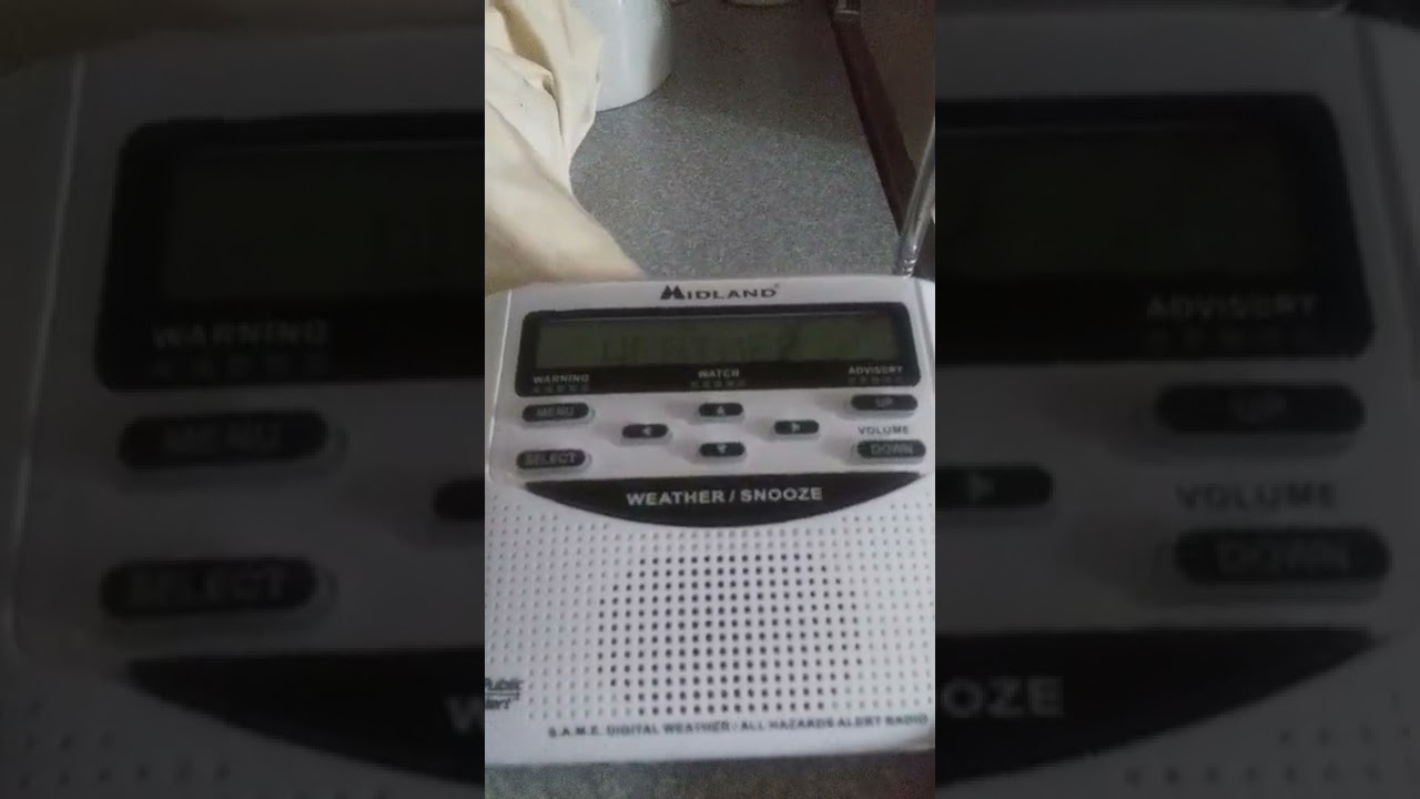 noaa weather radio station wxl 71 Abilene kansas YouTube