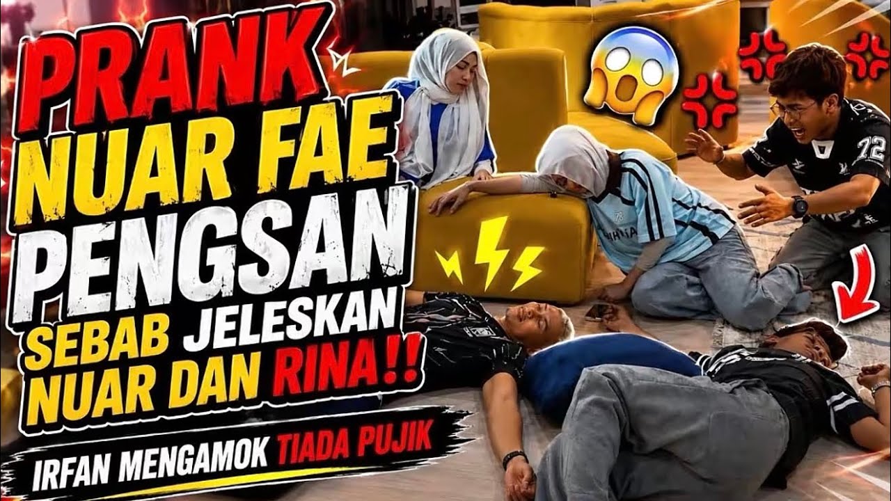 FIRST TIME TENGOK NUAR TAKUT ‼️ RINA CUBA REBUT NUAR DARI FAE ⁉️