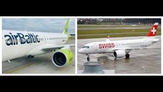 One flight - Two airlines: Swiss and Air Baltic in business class