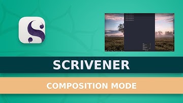 Distraction-Free Writing In Scrivener With Composition Mode