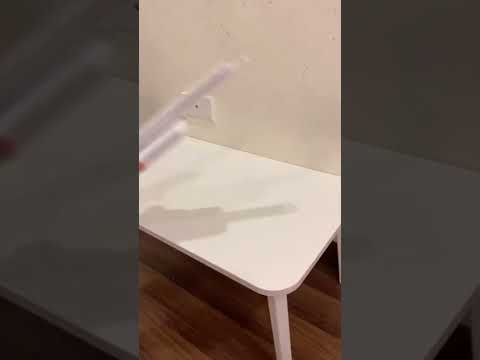 Video Bàn học gấp gọn ngồi bệt, bàn chân nhựa cứng 40x60cm... - youtube