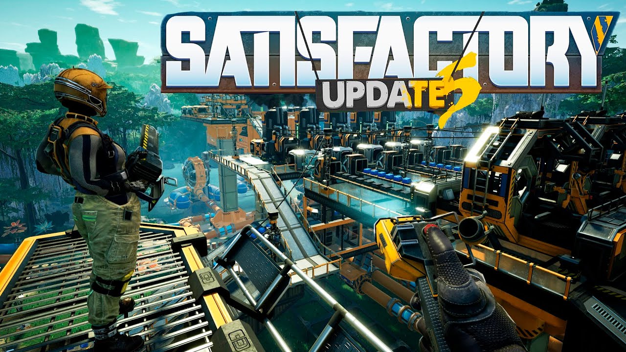 Satisfactory update. Satisfactory персонаж. Сатисфактори геймплей. Satisfactory update 2. Satisfactory update.