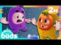 1, 2, 3 BOOOO! 👻 | 🌈 Minibods 🌈 | Preschool Learning | Moonbug Tiny TV