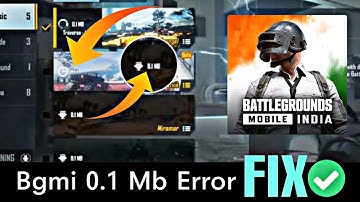 BGMI MAPS NOT DOWNLOADING PROBLEM SOLVED || BGMI 0.1 MB ERROR PROBLEM SOLUTION RESOURCE PACK PROBLEM