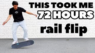 I learned THE RAIL FLIP in 72 Hours