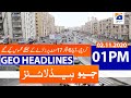 Geo Headlines 01 PM | 2nd November 2020