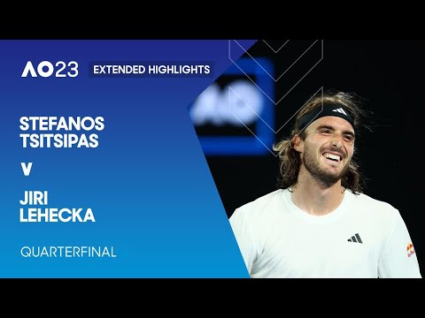 Stefanos Tsitsipas v Jiri Lehecka Extended Highlights | Australian Open 2023 Quarterfinal