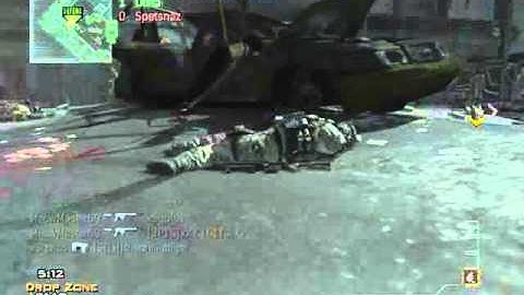 MW3 Drop Zone Care Package Kill- Downturn