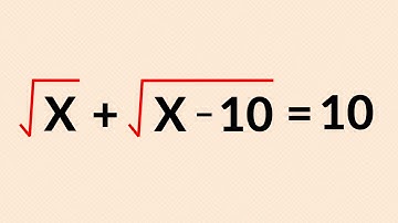 A Nice Algebra Math Problem | Find the value of X