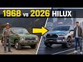Toyota Hilux Evolution (1968–2026) | All Generations Transformation