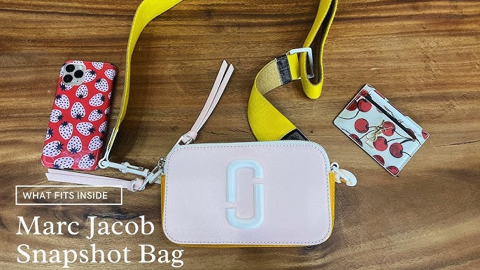 Unboxing & Review Marc Jacobs Logo Strap Snapshot Small Camera Bag # marcjacobs #snapshotbag 