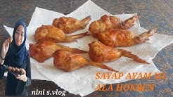 Membuat SAYAP AYAM ISI ALA HOKBEN #TORI NO TEBA #CHICKEN WING - Durasi: 6.48. 