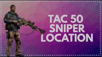 Ghost Recon Breakpoint | TAC 50 | Sniper Location
