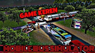 GAMEPLAY MOBILE BUS SIMULATOR screenshot 2