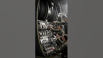 Inside the nerve center: elite technicians master #shorts #military #avionics #aerospace #tech