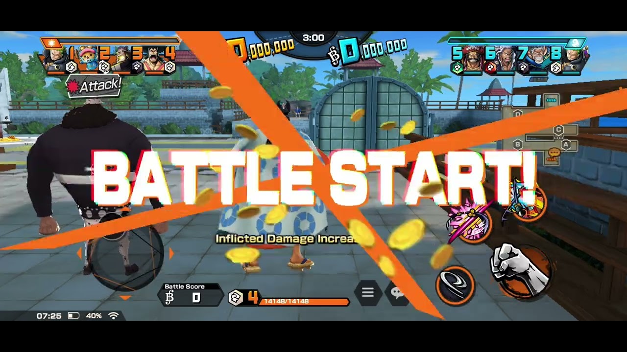 ون بيس باونتي راش من الصفر 1