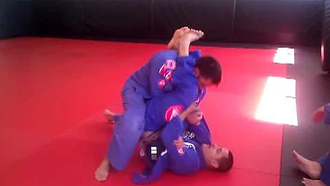 Instructor Jeff Vigil and Robert jiu-jitsu 2