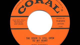 Video thumbnail of "1955 HITS ARCHIVE: The Door Is Still Open To My Heart - Don Cornell"