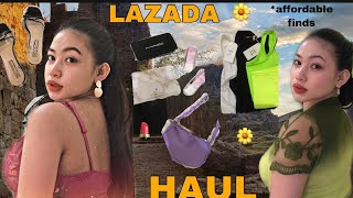 TRY-ON LAZADA HAUL |(AFFORDABLE FINDS)| QUARANTINE MADE ME BUY THESE THINGS | Mae Fortajada